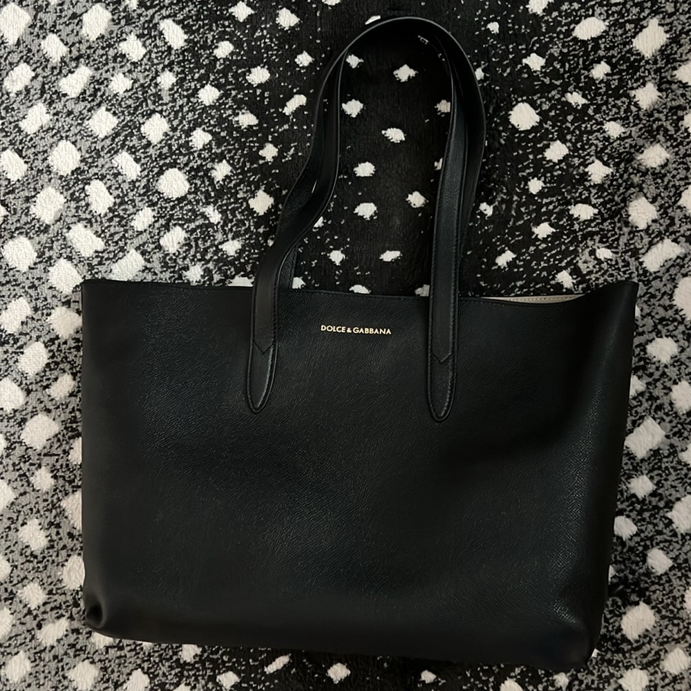 **NEW W/Tags** Dolce & Gabbana Leather Vitello Tote